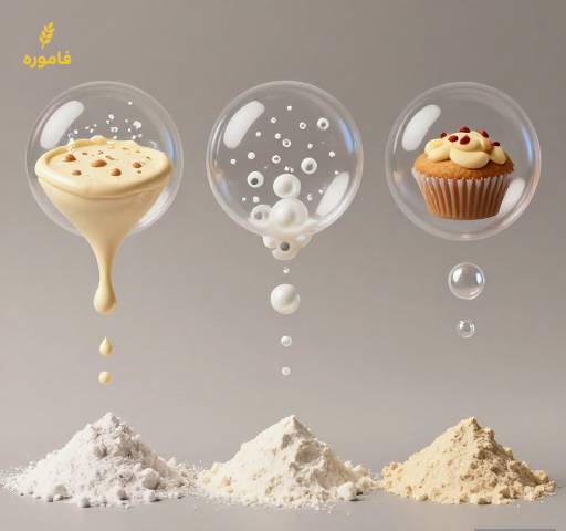 راهنمای انتخاب بیکینگ پودر صنعتی: درصد اسید و زمان آزادسازی گاز برای محصولات مختلف